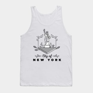 New York City Monogram Tank Top